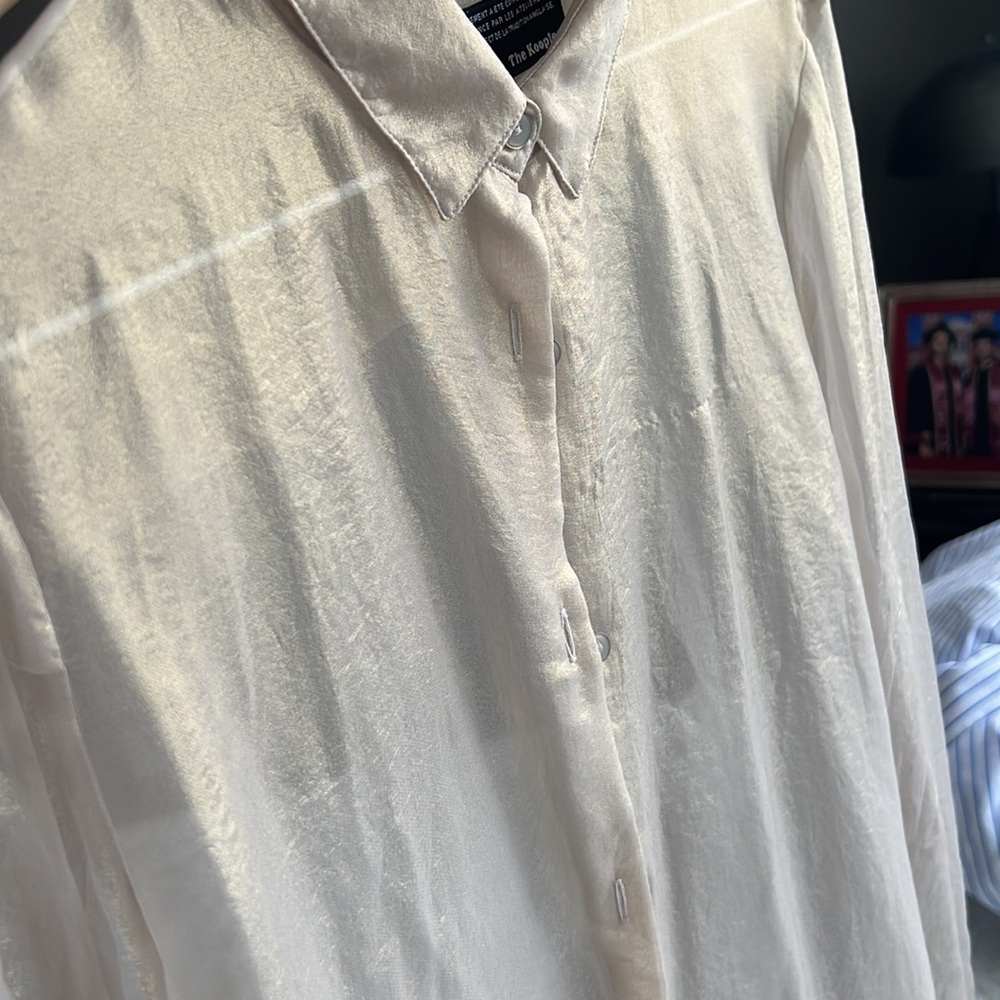 Kooples Gold Shimmer Shirt - image 4